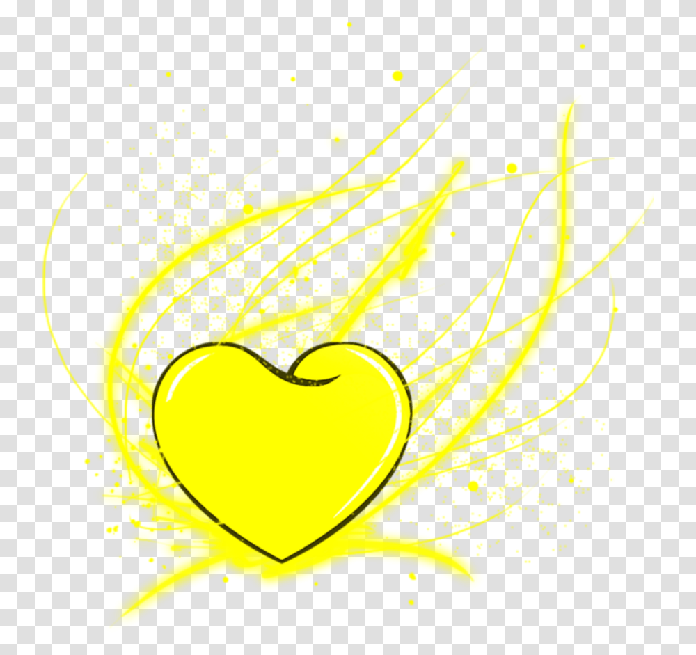 Gold Heart Transparent Png