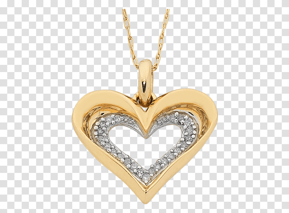 Gold Heart Locket, Pendant, Accessories, Accessory, Jewelry Transparent Png