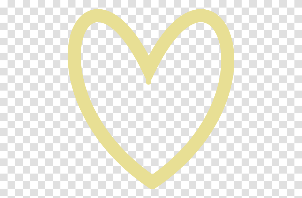 Gold Heart Outline Clipart Heart Vector Outline Gold, Label, Word Transparent Png