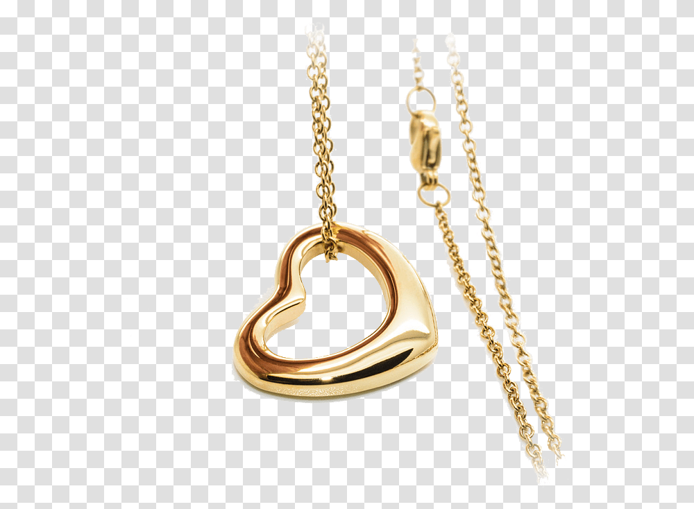 Gold Heart Pendant Chain, Accessories, Accessory, Locket, Jewelry Transparent Png