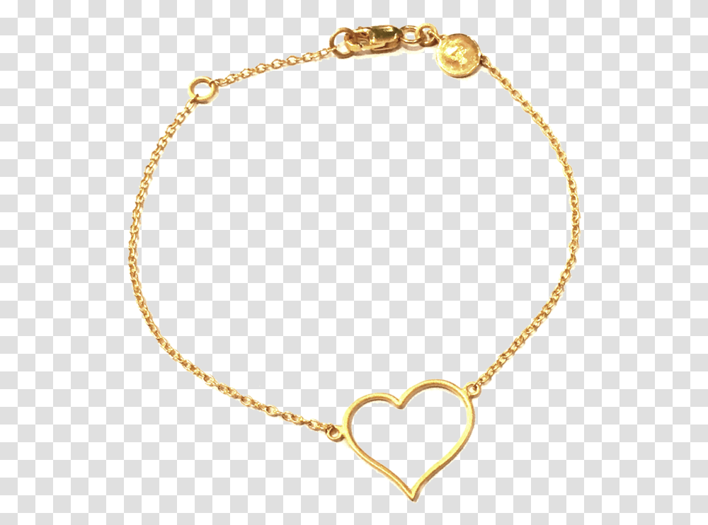 Gold Heart Shaped Love Bracelet Necklace, Accessories, Accessory, Jewelry, Collar Transparent Png