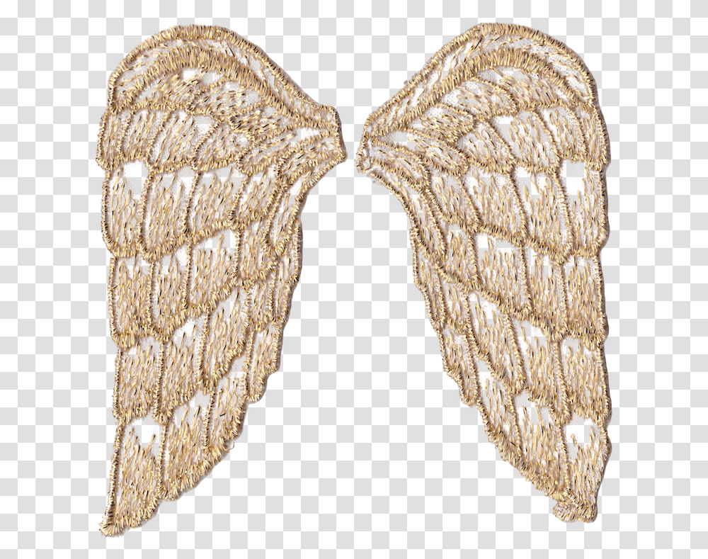 Gold Heart With Wings File Images Gold Angel Wings Background, Rug, Sea Life, Animal, Fossil Transparent Png
