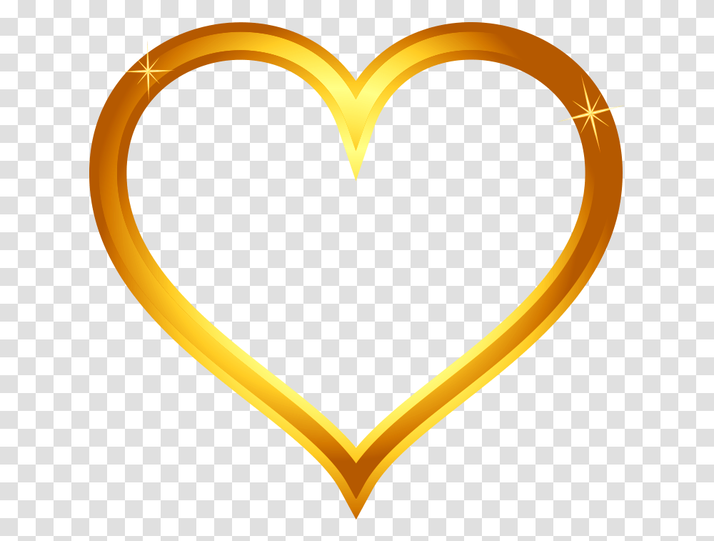 Gold Heart Without Background Image Background Gold Heart Transparent Png
