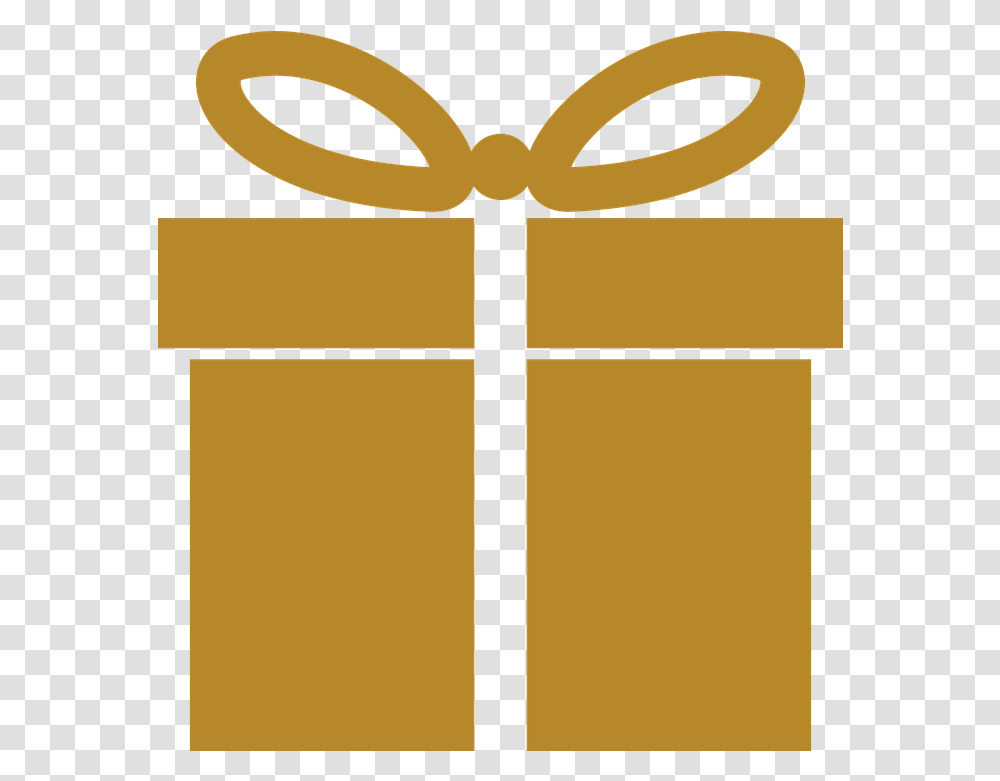 Gold Icon Present Free Vector Graphic On Pixabay Gold Gift Icon, Cross, Symbol Transparent Png