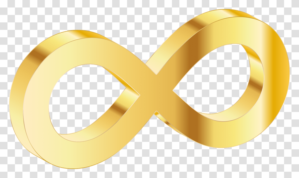 Gold Infinity Loop Image Golden Infinity Symbol, Staircase, Lighting, Gold Medal Transparent Png