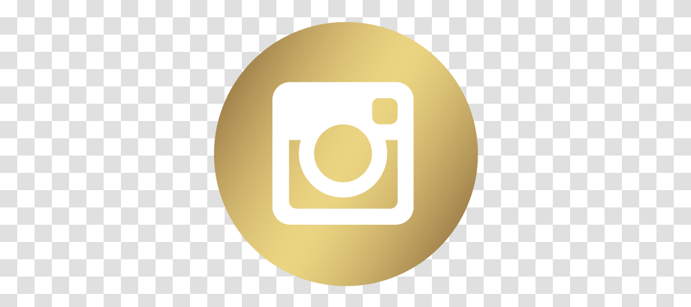 Gold Instagram Icon Image With Gold Instagram Logo, Label, Text, Symbol Transparent Png