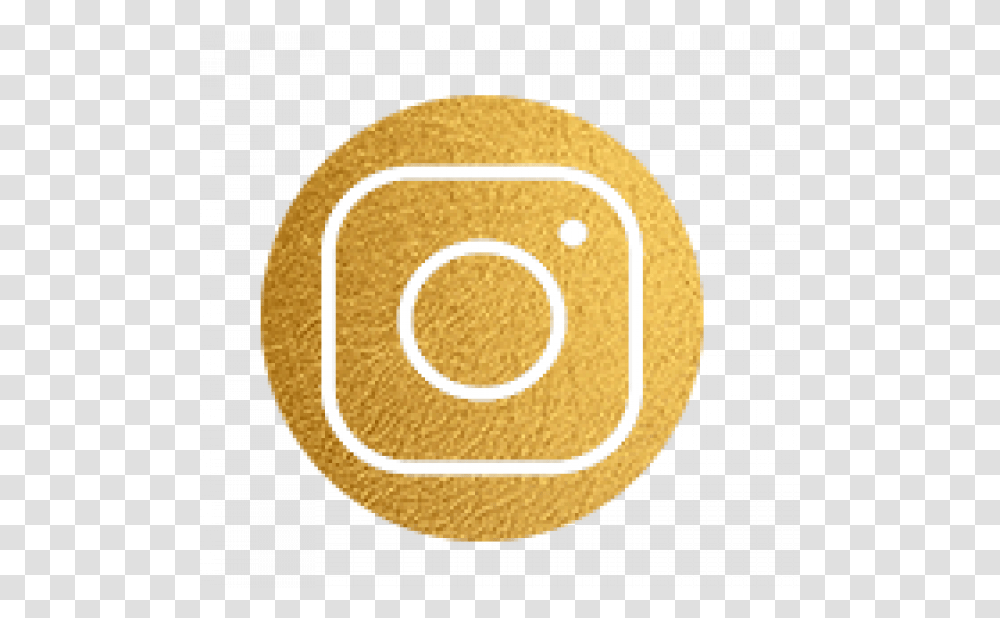 Gold Instagram Logo Gold Instagram Logo, Rug, Label, Text, Shopping Cart Transparent Png