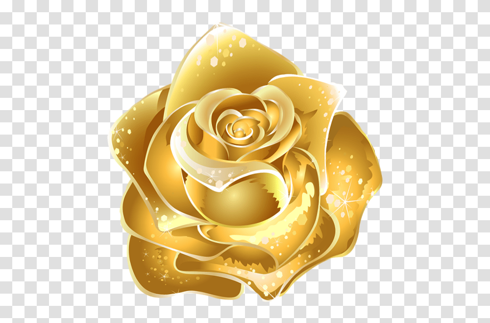 Gold, Jewelry, Rose, Flower, Plant Transparent Png