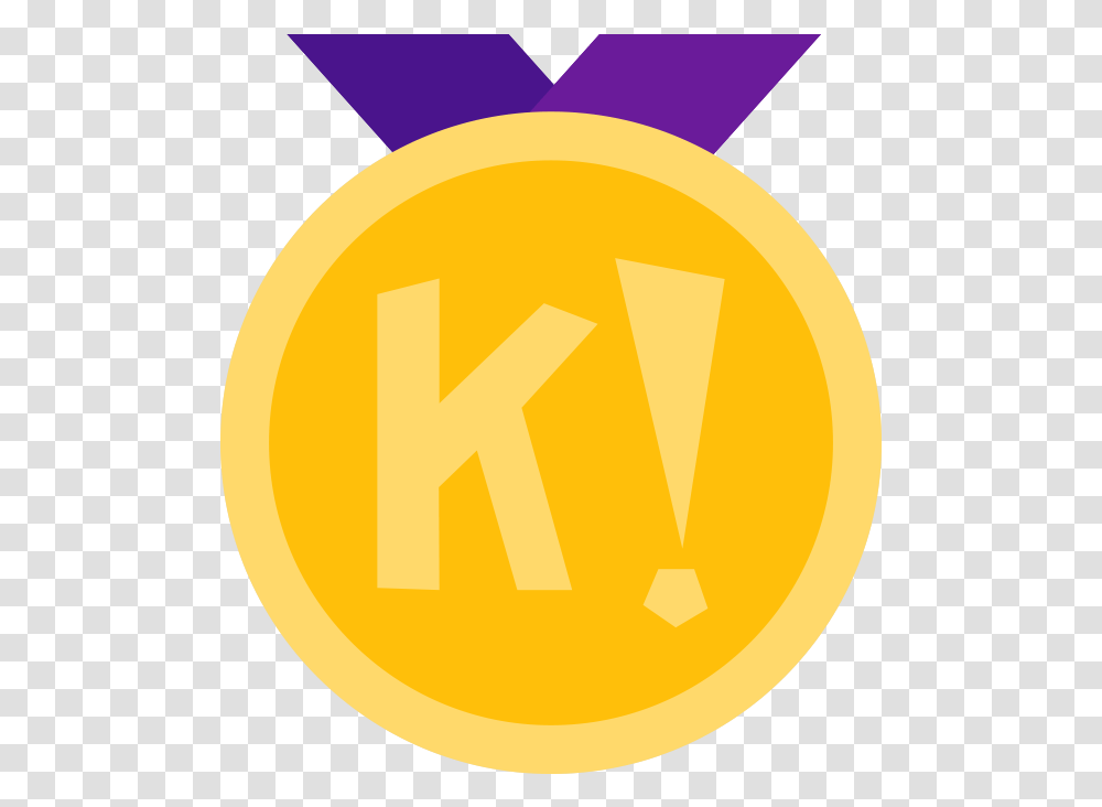 Gold Kahoot Gold Medal, Trophy Transparent Png