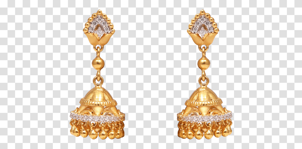 Gold Kalyan Jewellers Earrings, Jewelry, Accessories, Accessory, Treasure Transparent Png