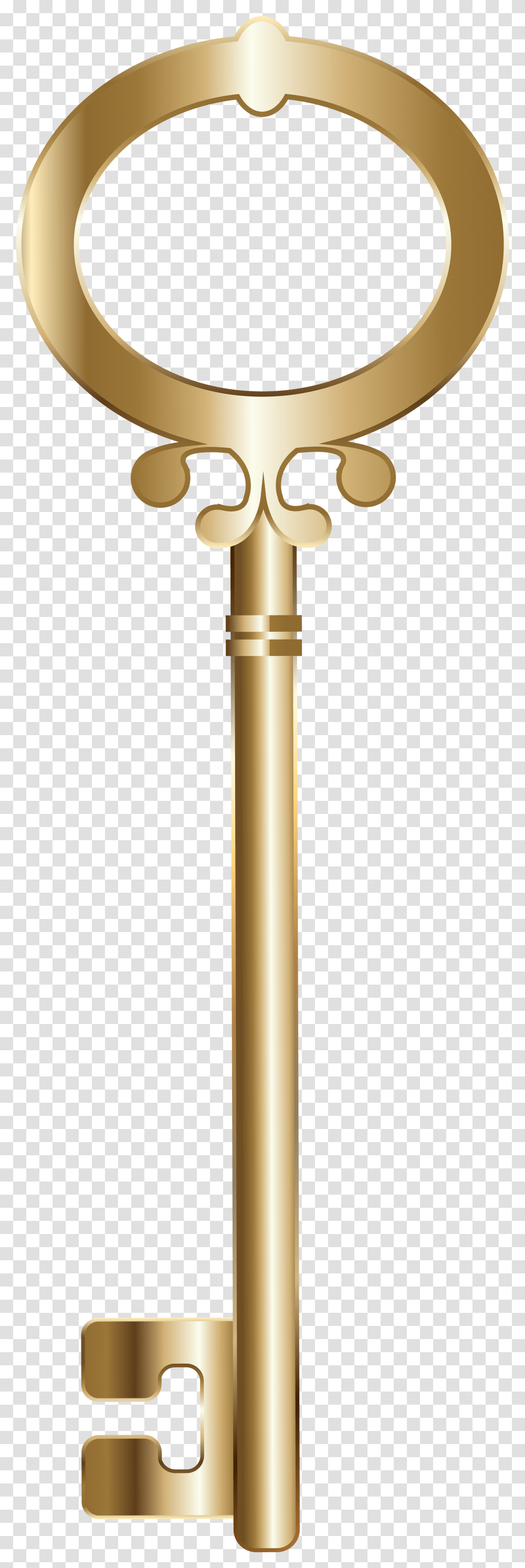 Gold Key Golden Key Clipart, Weapon, Weaponry, Lamp, Emblem Transparent Png
