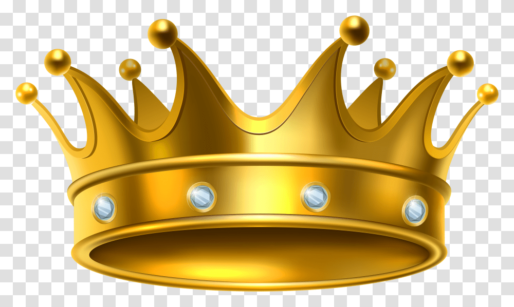 Gold King Crown Transparent Png