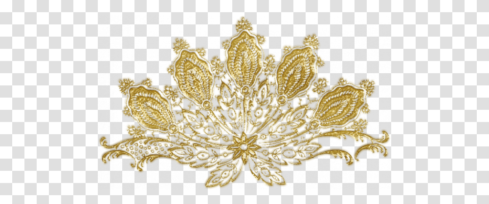 Gold Lace Images - Free Vector Gold Lace, Chandelier, Lamp, Crystal, Accessories Transparent Png