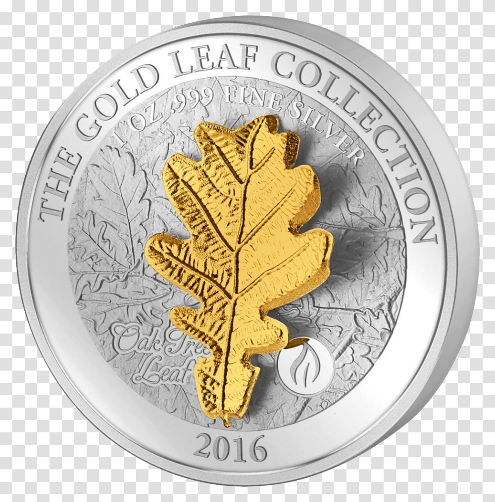 Gold Leaf Collections New Issue With Linden Solid, Plant, Coin, Money, Clock Tower Transparent Png