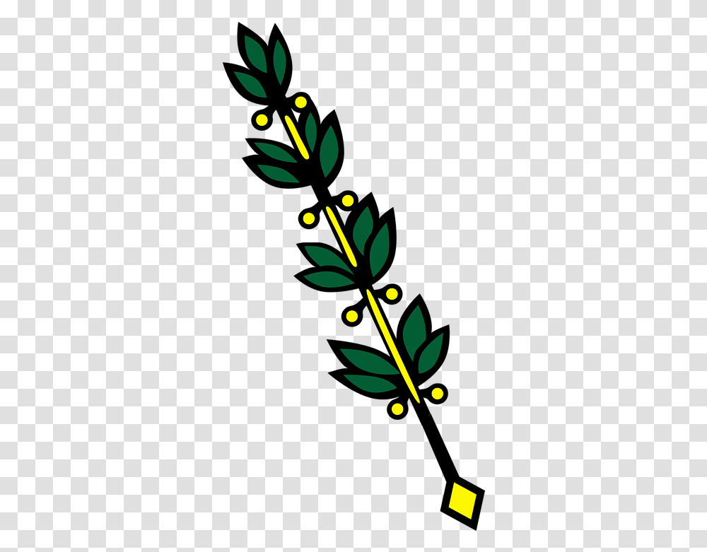 Gold Leaf Leaf Stick, Plant, Green, Flower, Blossom Transparent Png