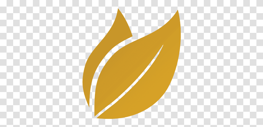 Gold Leaf Logo Leaves, Clothing, Apparel, Plant, Hat Transparent Png