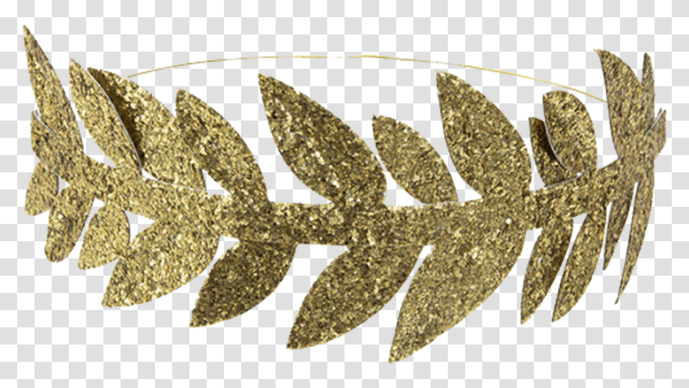 Gold Leaf Party Crowns Meri Meri Gold Leaf Party Crowns, Animal, Bronze, Aluminium, Fish Transparent Png