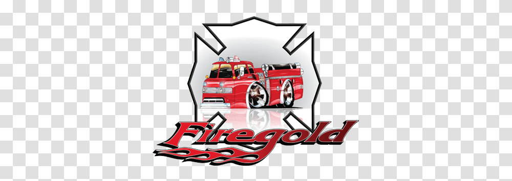 Gold Leaf Striping Gold Striping Fire Engine Striping Gold, Vehicle, Transportation, Fire Truck, Car Transparent Png
