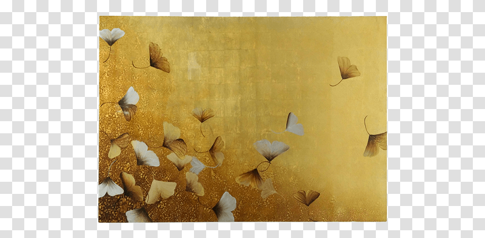Gold Leaf - Falling Leaves Baq Decorative, Paper, Art, Origami, Painting Transparent Png