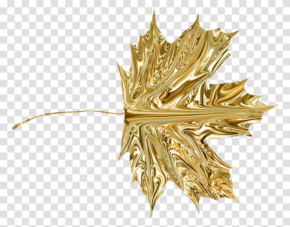 Gold Leaves 1 Image Gold Maple Leaf, Accessories, Accessory, Jewelry, Brooch Transparent Png