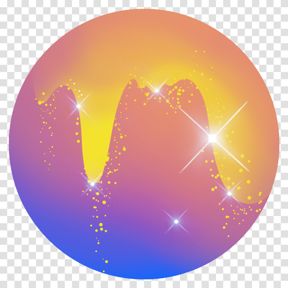 Gold Lens Flare Circle, Sphere, Balloon, Light Transparent Png