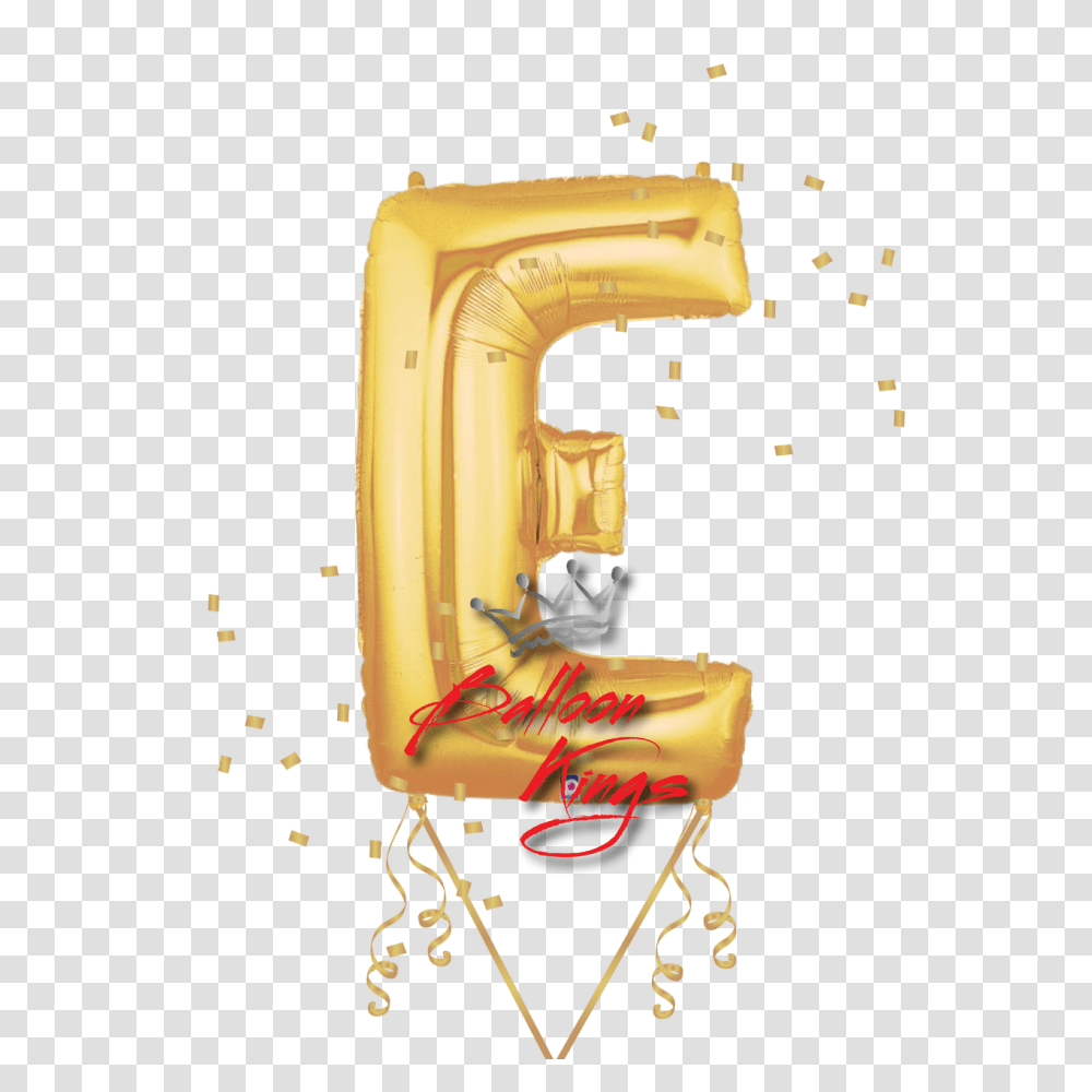 Gold Letter E, Food Transparent Png