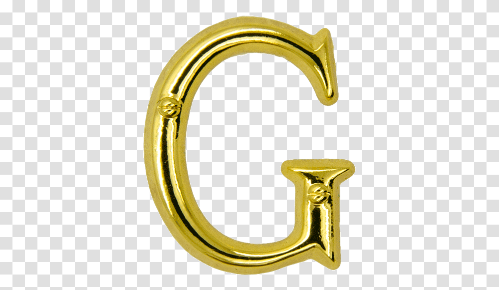 Gold Letter G, Sink Faucet, Alphabet, Brass Section Transparent Png