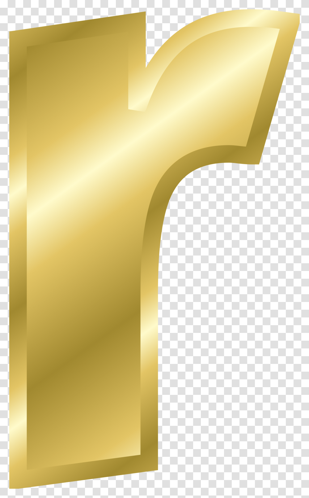 Gold Letter Small Letter R Gold, Treasure, Scroll, Sunlight, Bronze Transparent Png