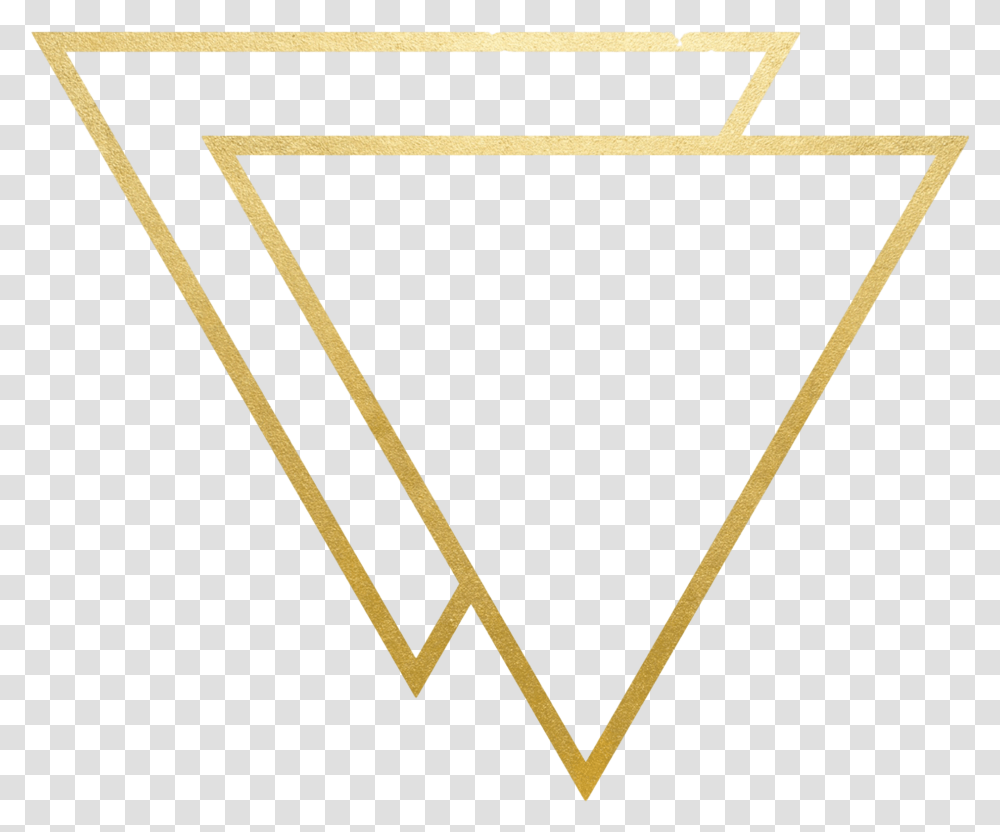 Gold Line Clip Art Image Gold Triangle, Symbol Transparent Png