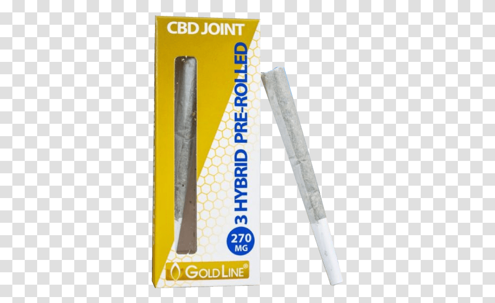 Gold Line Pre Rolled Cbd Joint Marking Tools, Weapon, Blade, Word Transparent Png