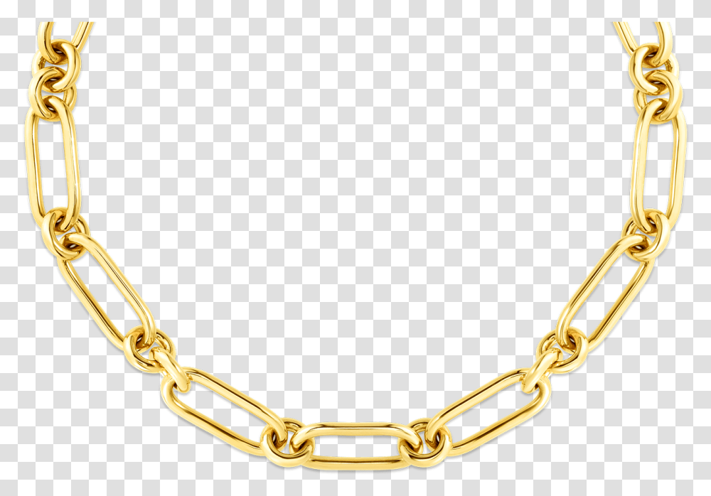 Gold Link Necklace, Chain, Bow, Bracelet, Jewelry Transparent Png