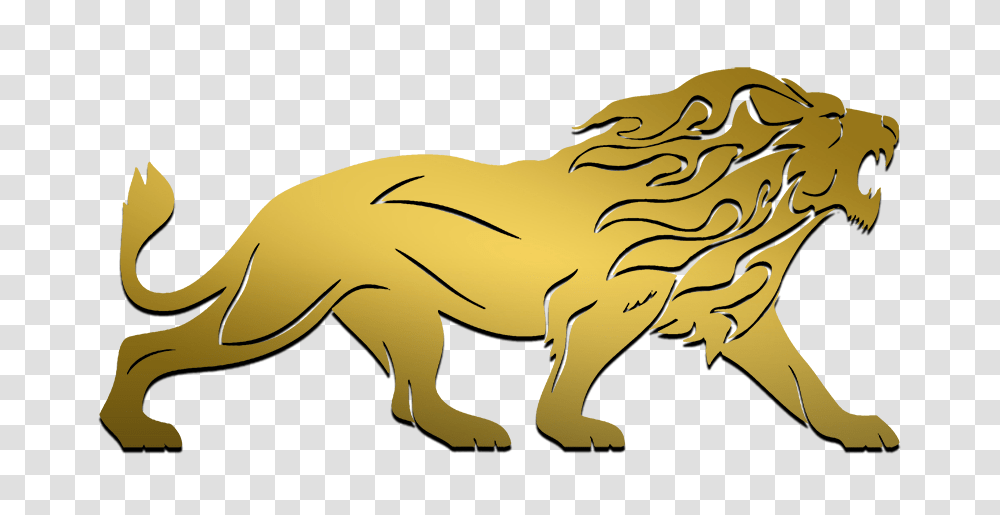 Gold Lion Logos, Bird, Animal, Handwriting Transparent Png