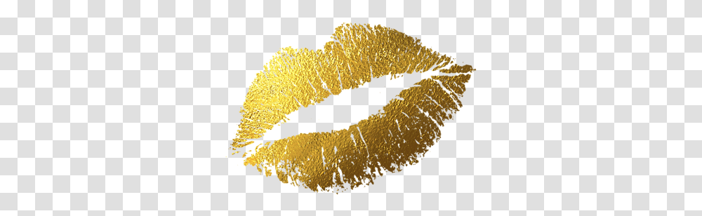 Gold Lips 1 Image Gold Lips, Aluminium, Stain, Mouth Transparent Png