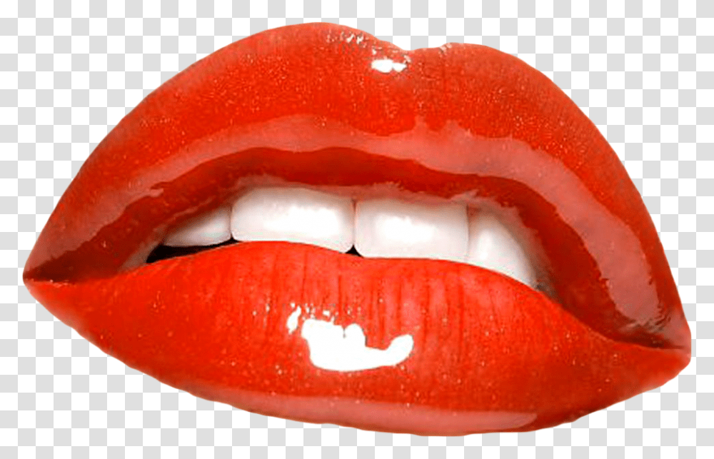 Gold Lips, Teeth, Mouth, Ketchup, Food Transparent Png