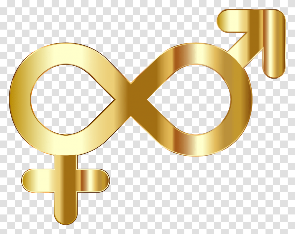 Gold Male Symbol, Lamp, Buckle, Brass Section Transparent Png