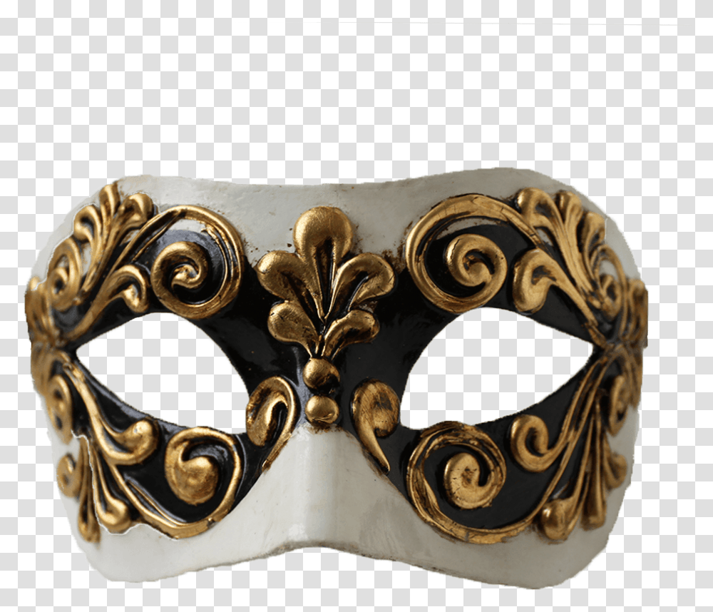 Gold Masquerade Mask, Buckle, Cuff, Bronze Transparent Png