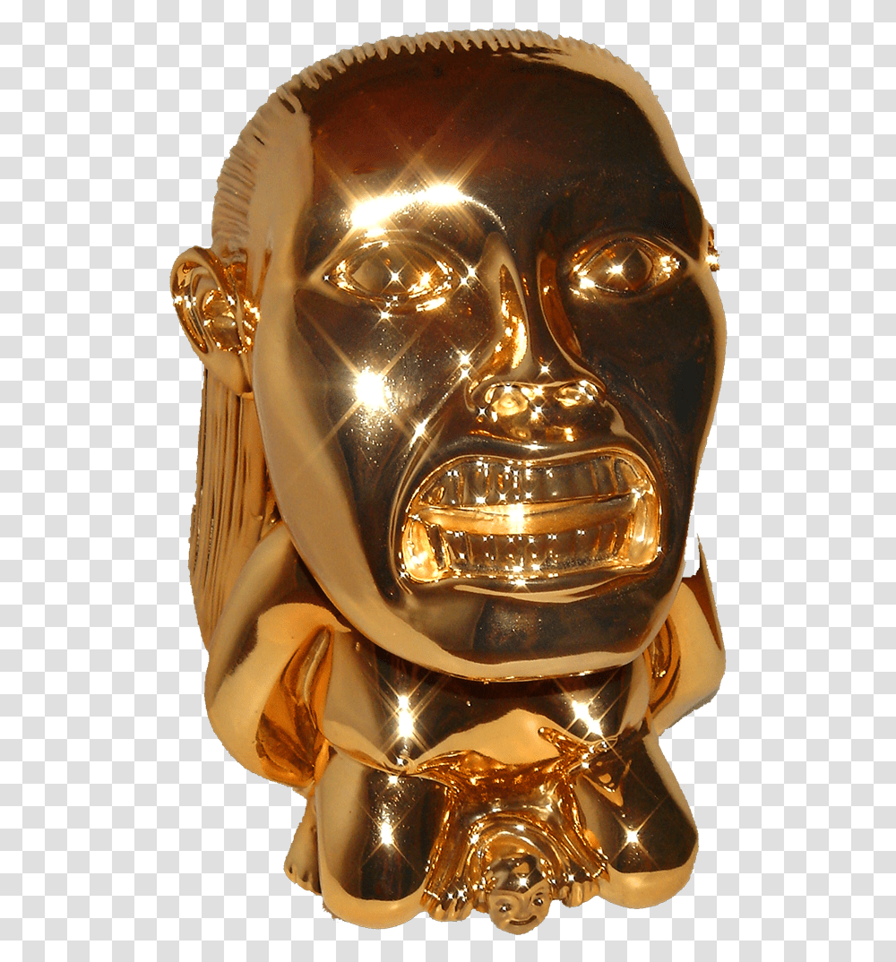 Gold Masquerade Mask Skull, Helmet, Apparel, Trophy Transparent Png