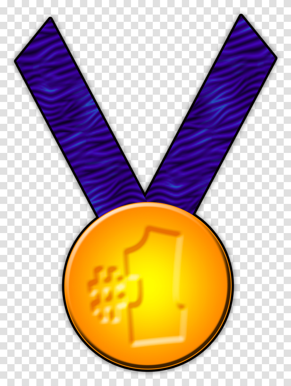 Gold Medal Gymnast Clipart, Trophy Transparent Png