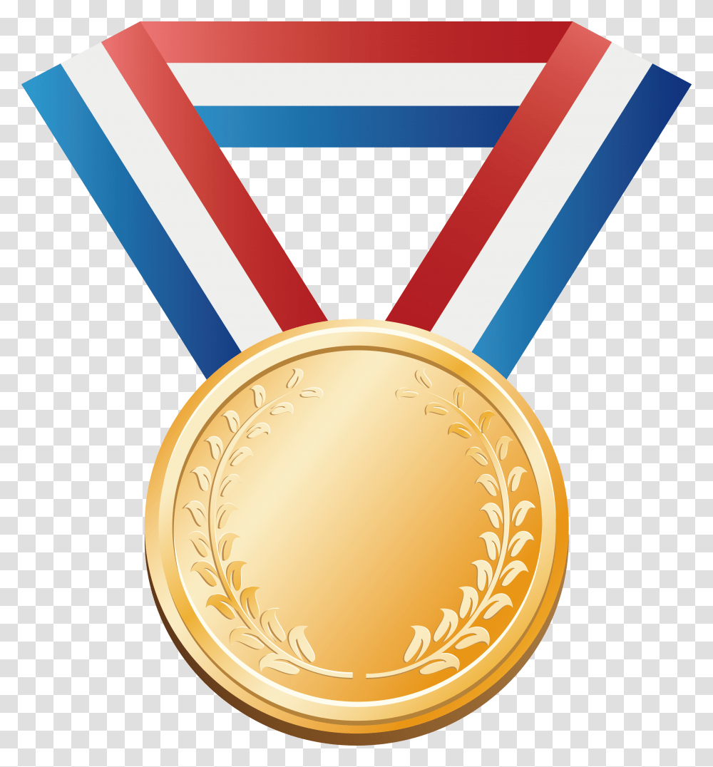 Gold Medal, Trophy Transparent Png