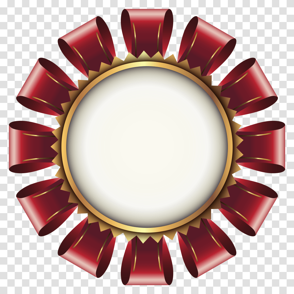 Gold Medal With Red Ribbon Clip Art Transparent Png
