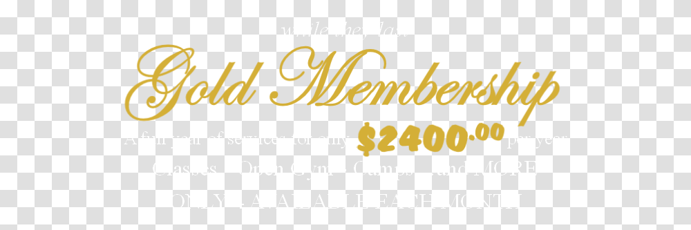Gold Membership Unlimited Services - Medal Team Calligraphy, Text, Alphabet, Word, Handwriting Transparent Png