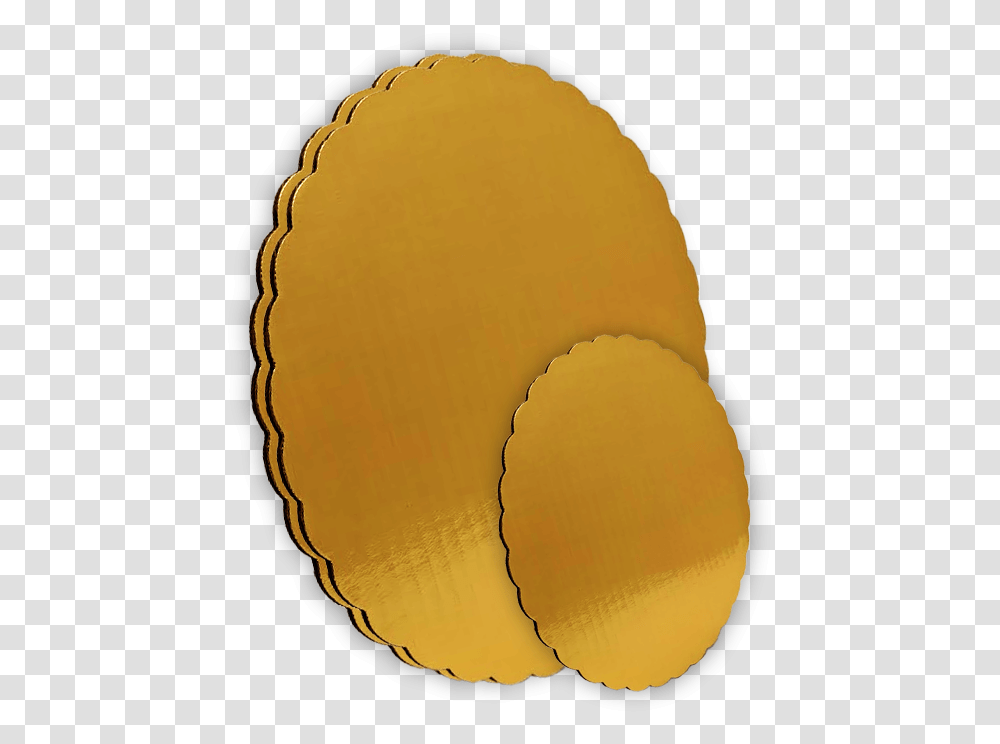 Gold Met Pet Cake Circles With Scalloped Edge And Single Circle, Plant, Scroll, Sliced Transparent Png