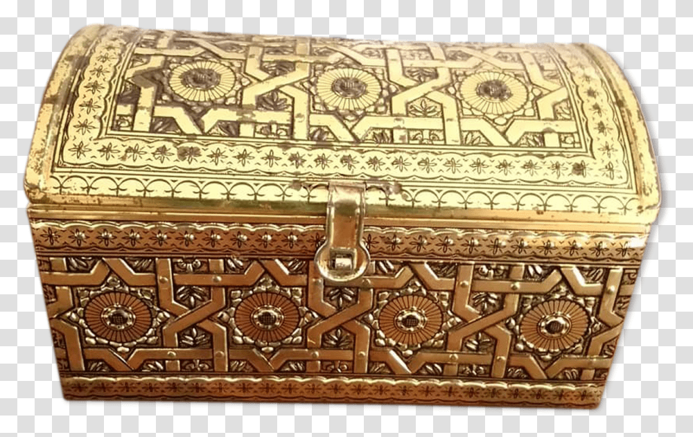 Gold Metal BoxSrc Https Box, Treasure, Rug, Luggage, Gate Transparent Png