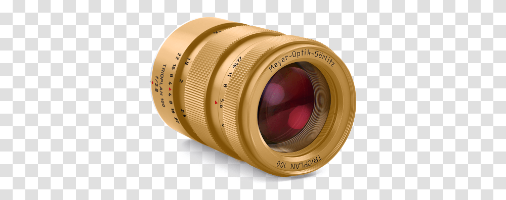 Gold Meyer Optik Trioplan 100mm F2 8 Review, Camera Lens, Electronics, Tape Transparent Png