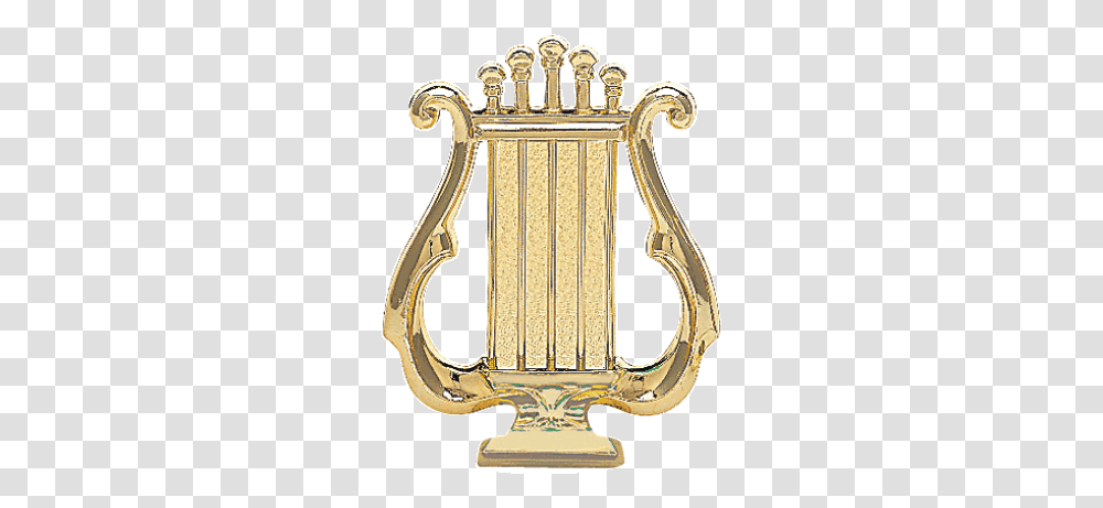 Gold Music Music Lyre, Musical Instrument, Harp, Leisure Activities, Gate Transparent Png