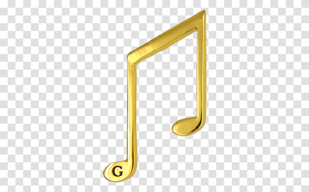 Gold Music Note Gold Music Note, Handle, Bronze, Axe, Tool Transparent Png