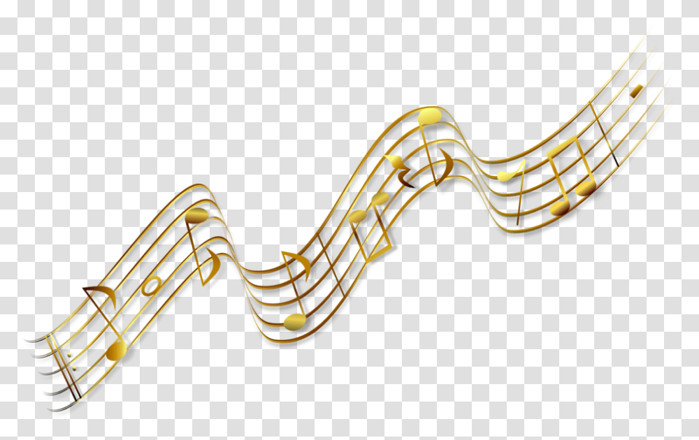 Gold Music Notes Clipart, Accessories, Accessory, Jewelry, Smoke Pipe Transparent Png