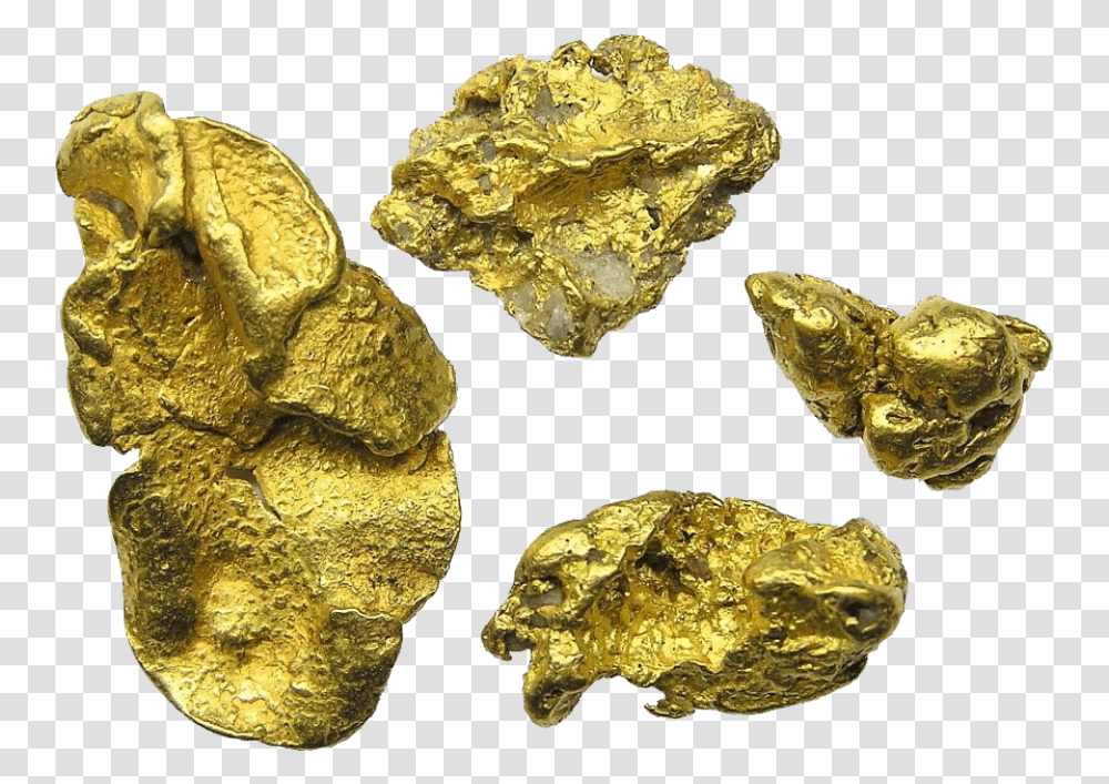 Gold Nugget 6 Image Gold Nugget, Mineral, Treasure, Fungus, Rock Transparent Png