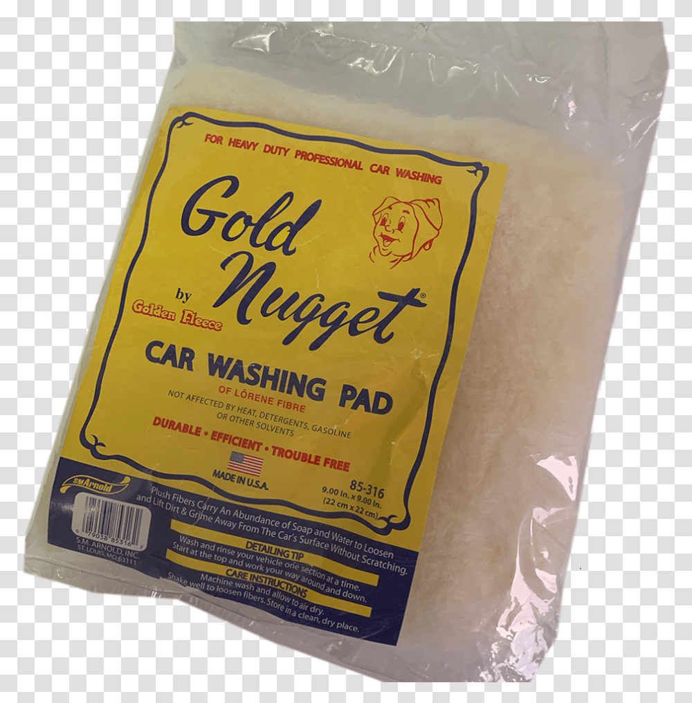 Gold Nugget Car Washing Pad Vacuum Bag, Flour, Powder, Food, Pasta Transparent Png