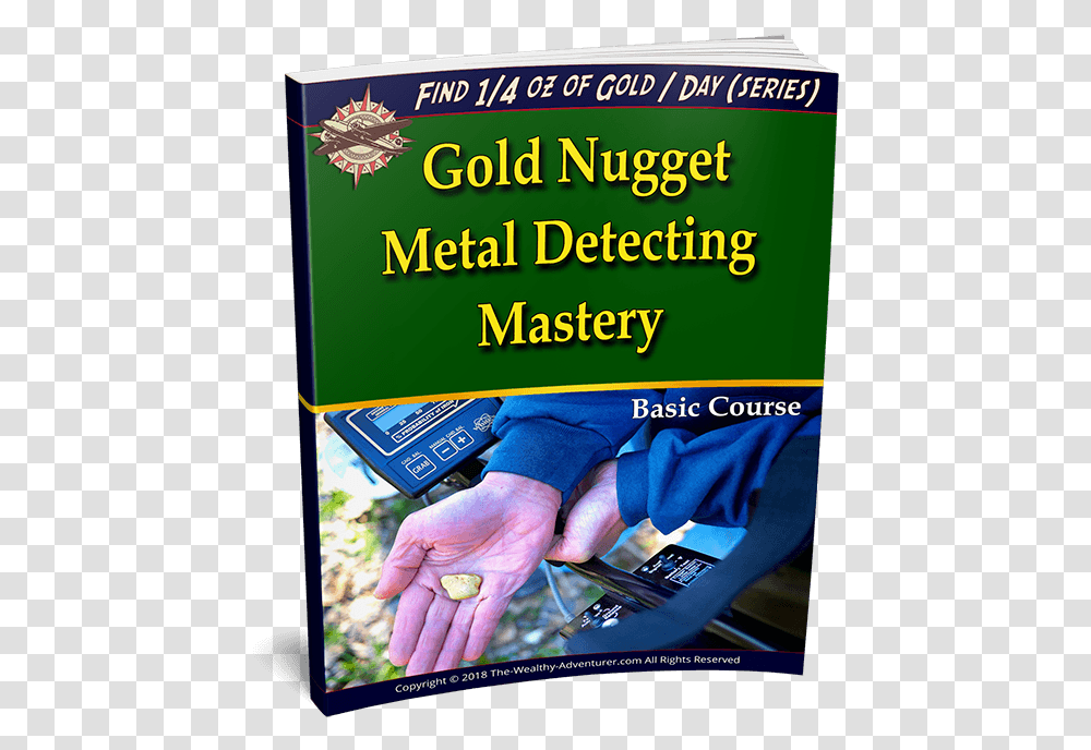 Gold Nugget Metal Detecting Mastery Publication, Flyer, Poster, Paper, Advertisement Transparent Png